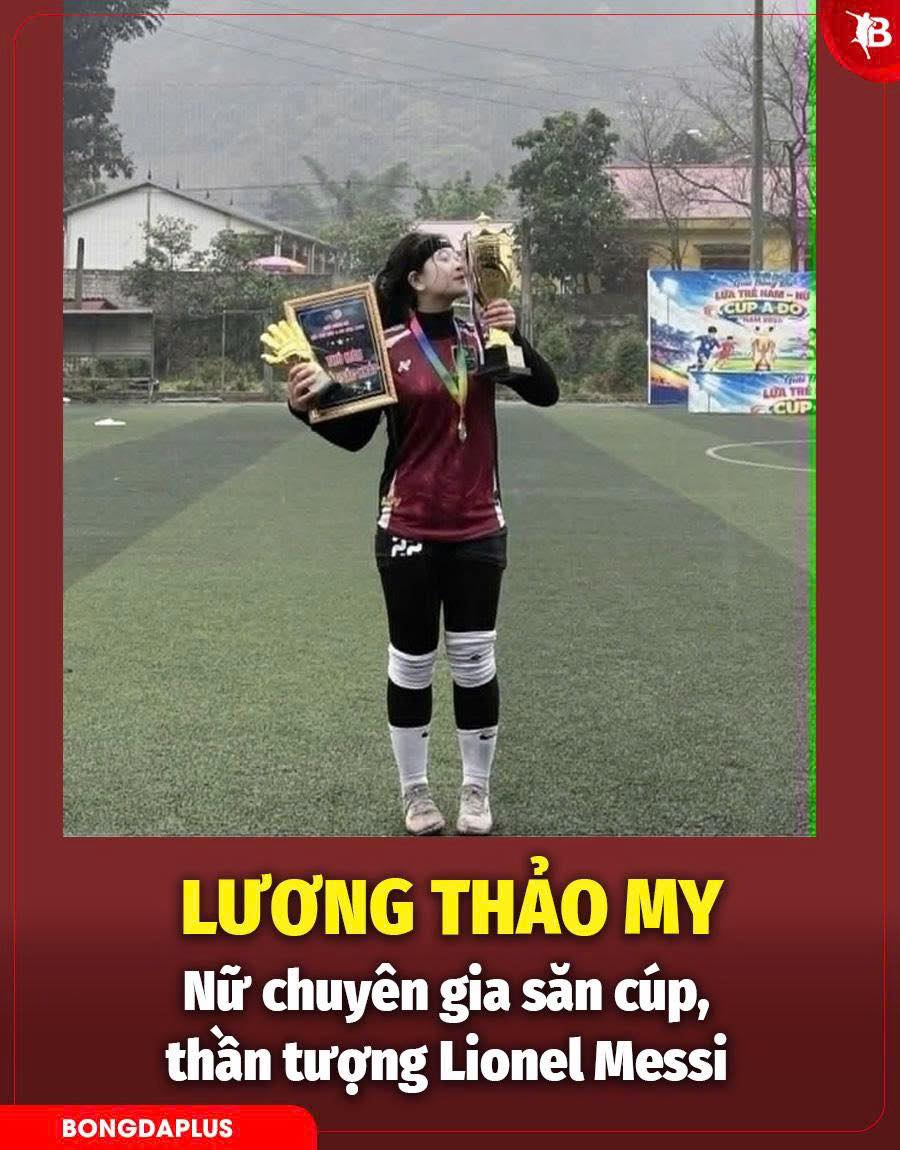 Lương Thảo My: Nữ chuyên gia săn cúp, thần tượng Quang Hải và Hoàng Đức