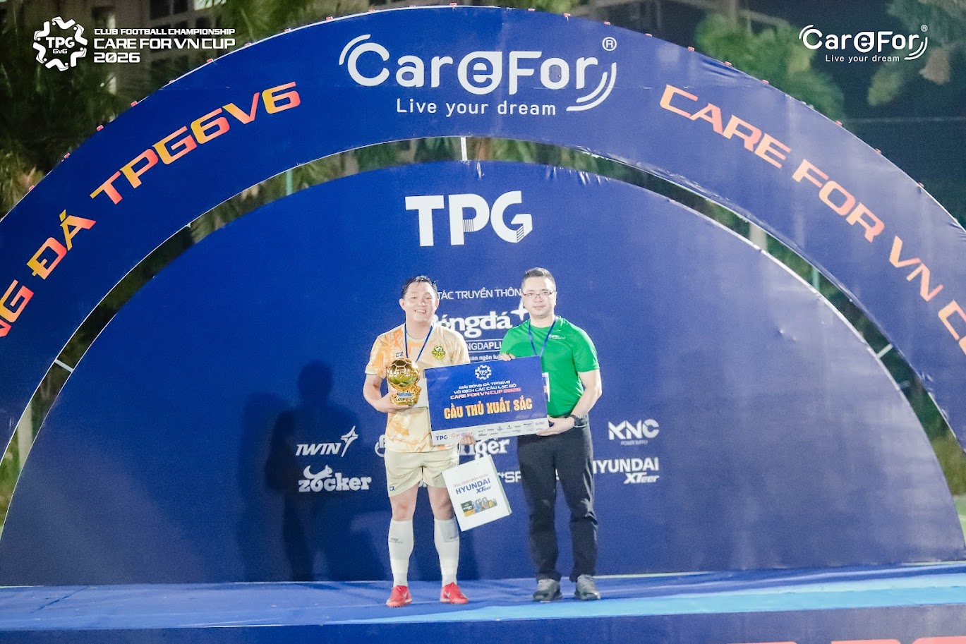 Milano FC vô địch TPG6v6 - Care For Việt Nam Cup 2026 khu vực miền Trung