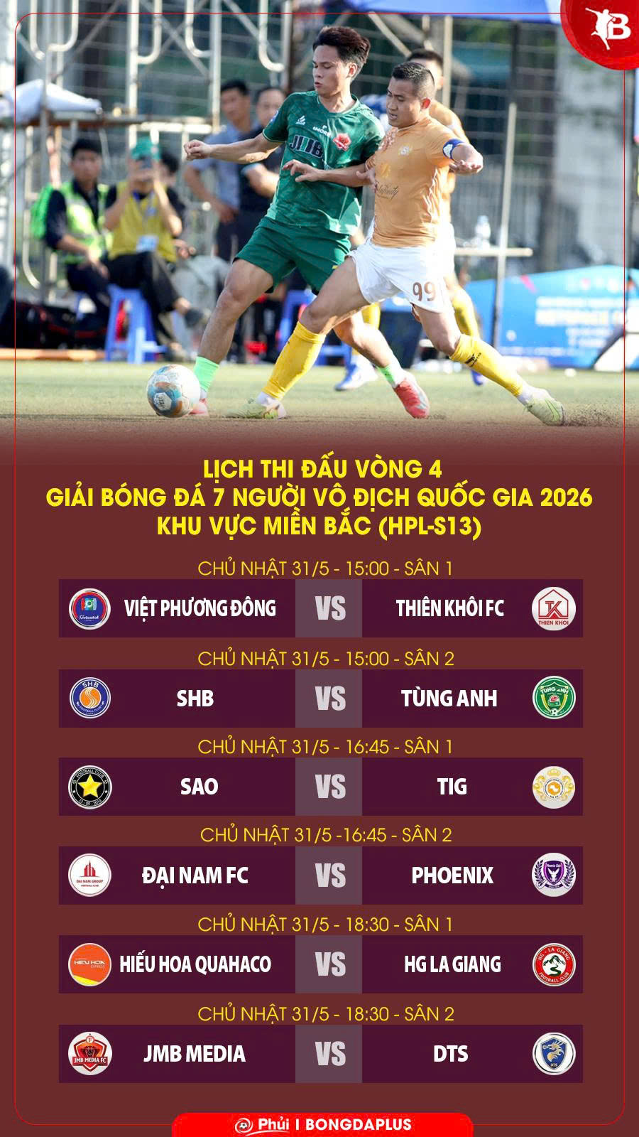 Nhận định trước vòng 4: ĐKVĐ Thiên Khôi  FC sẽ có niềm vui?