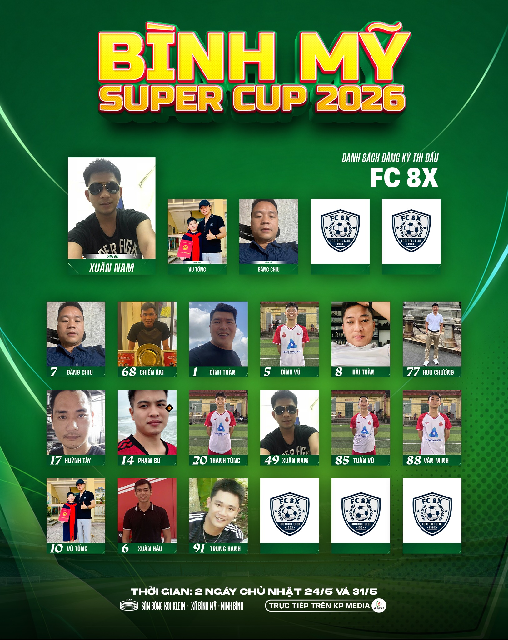 Sức nóng đặc biệt của giải Bình Mỹ Super Cup 2026