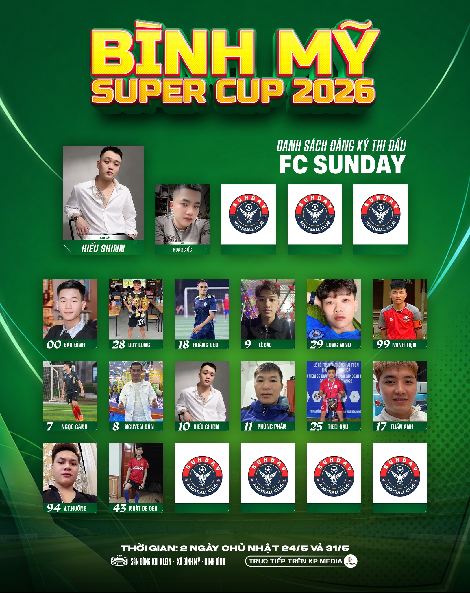 Sức nóng đặc biệt của giải Bình Mỹ Super Cup 2026