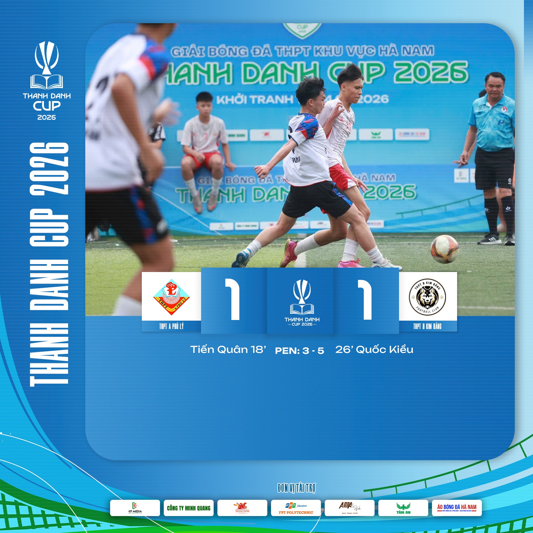 THPT Kim Bảng vào chung kết Thành Danh Cup 2026