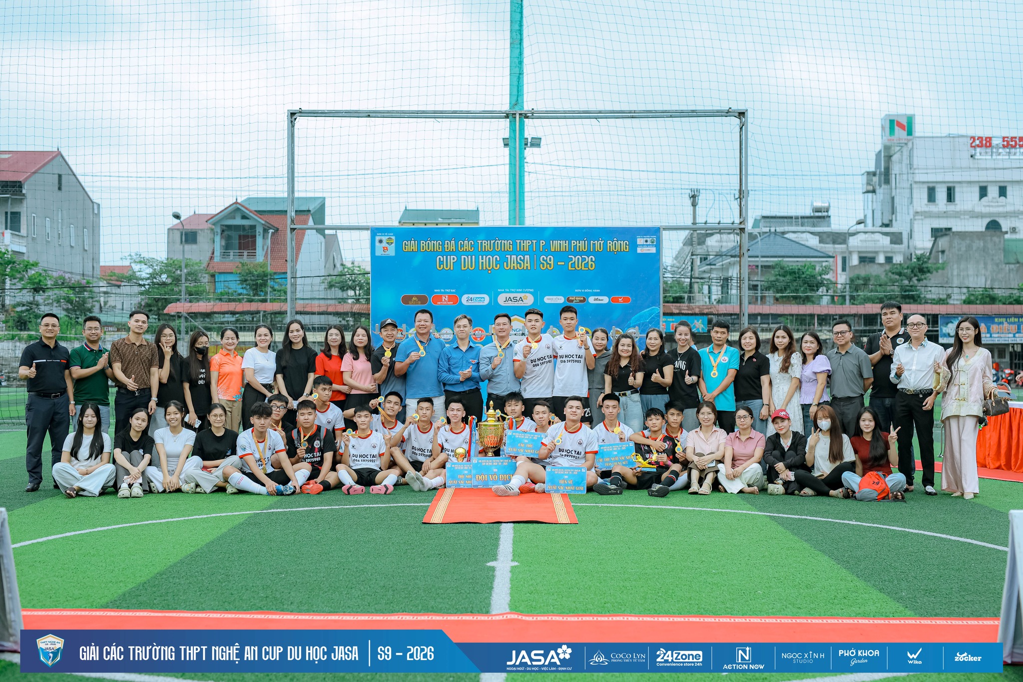 THPT Nguyễn Trường Tộ vô địch Cúp Du học Jasa S9-2026