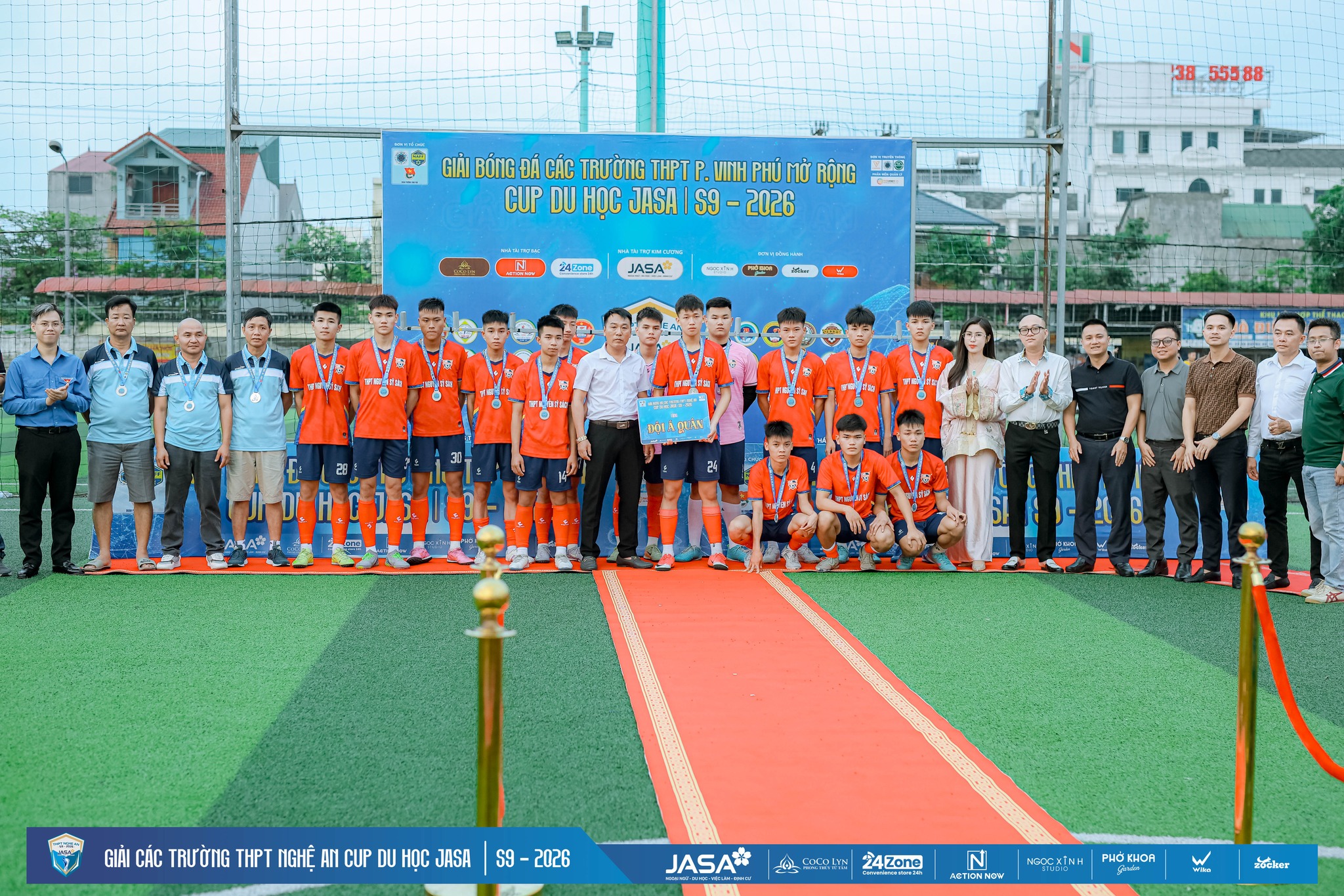 THPT Nguyễn Trường Tộ vô địch Cúp Du học Jasa S9-2026
