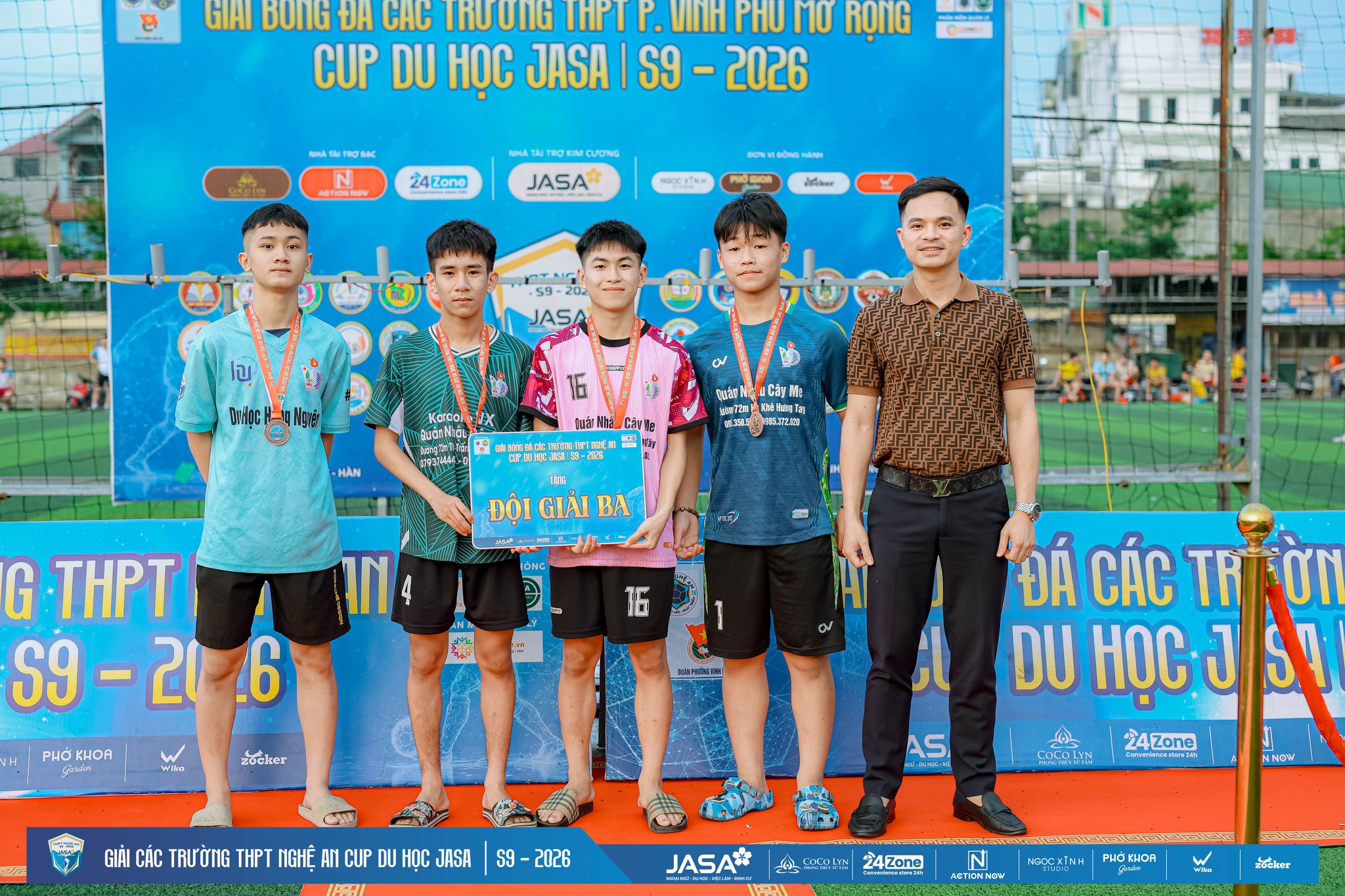THPT Nguyễn Trường Tộ vô địch Cúp Du học Jasa S9-2026