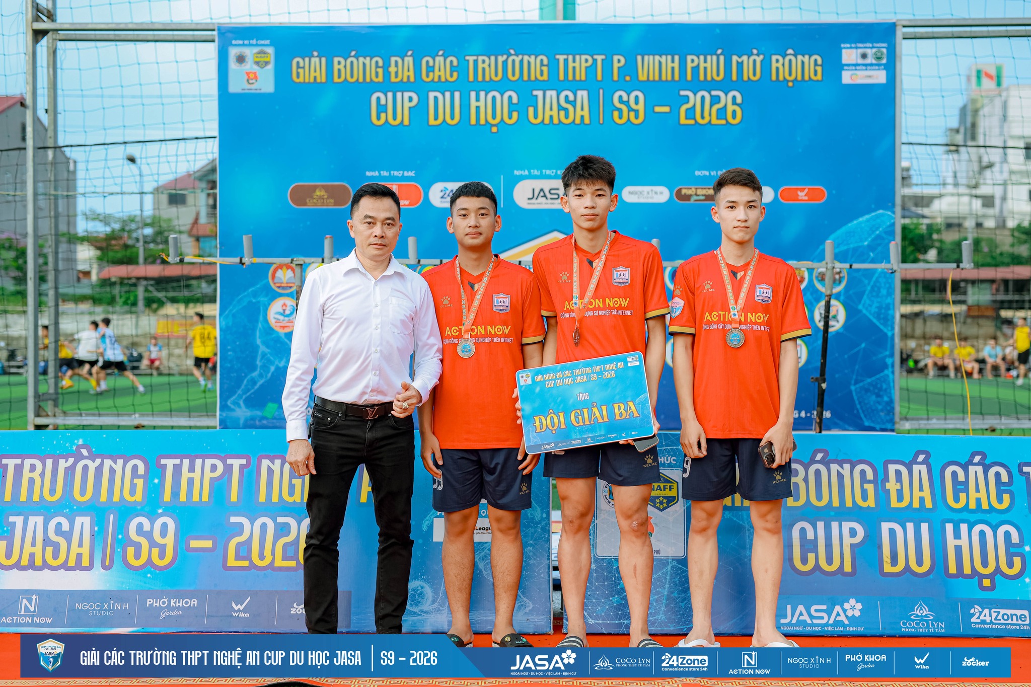 THPT Nguyễn Trường Tộ vô địch Cúp Du học Jasa S9-2026