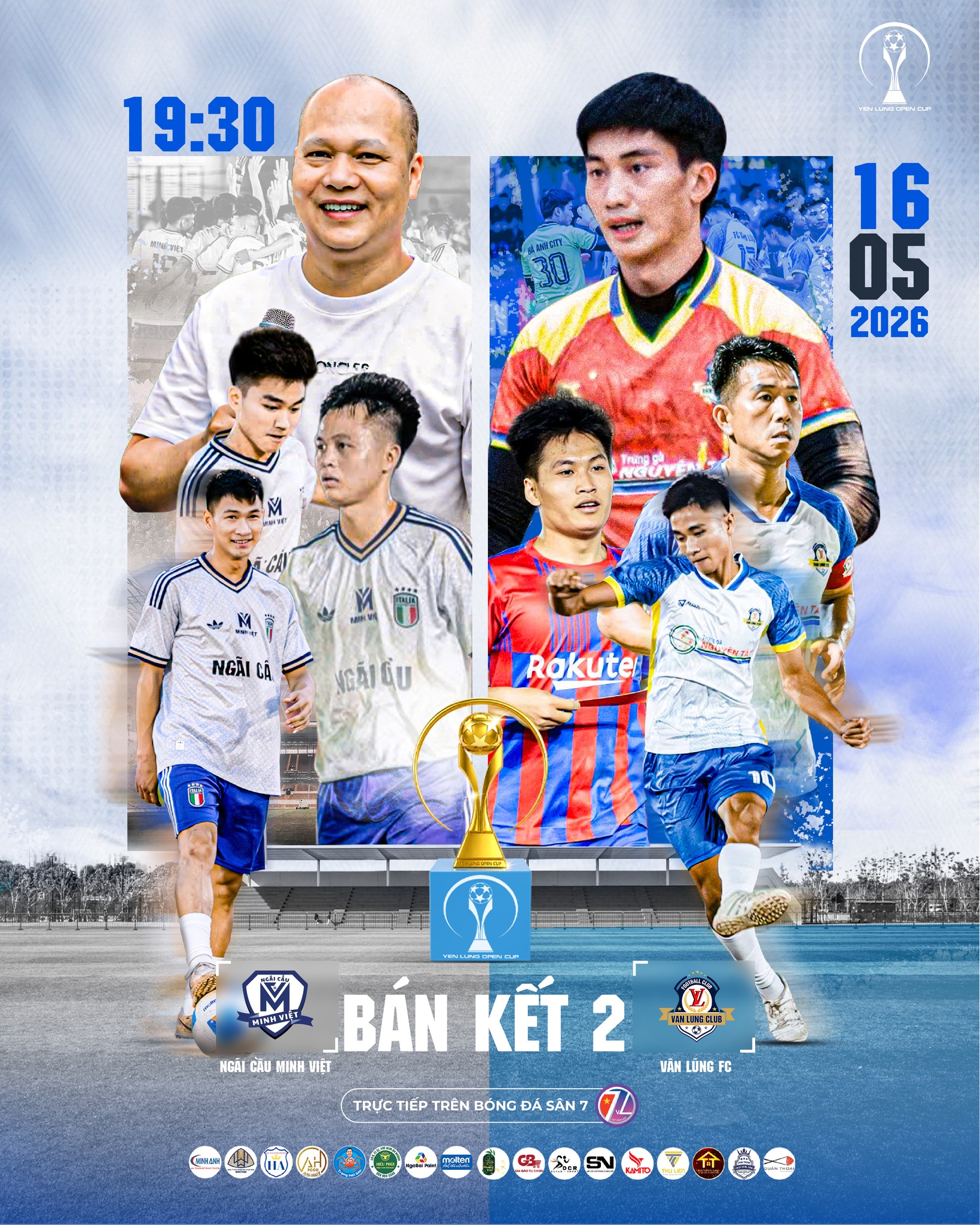 Vân Lũng hay Minh Việt Ngải Cầu sẽ vào chung kết Yên Lũng Open Cup 2026?