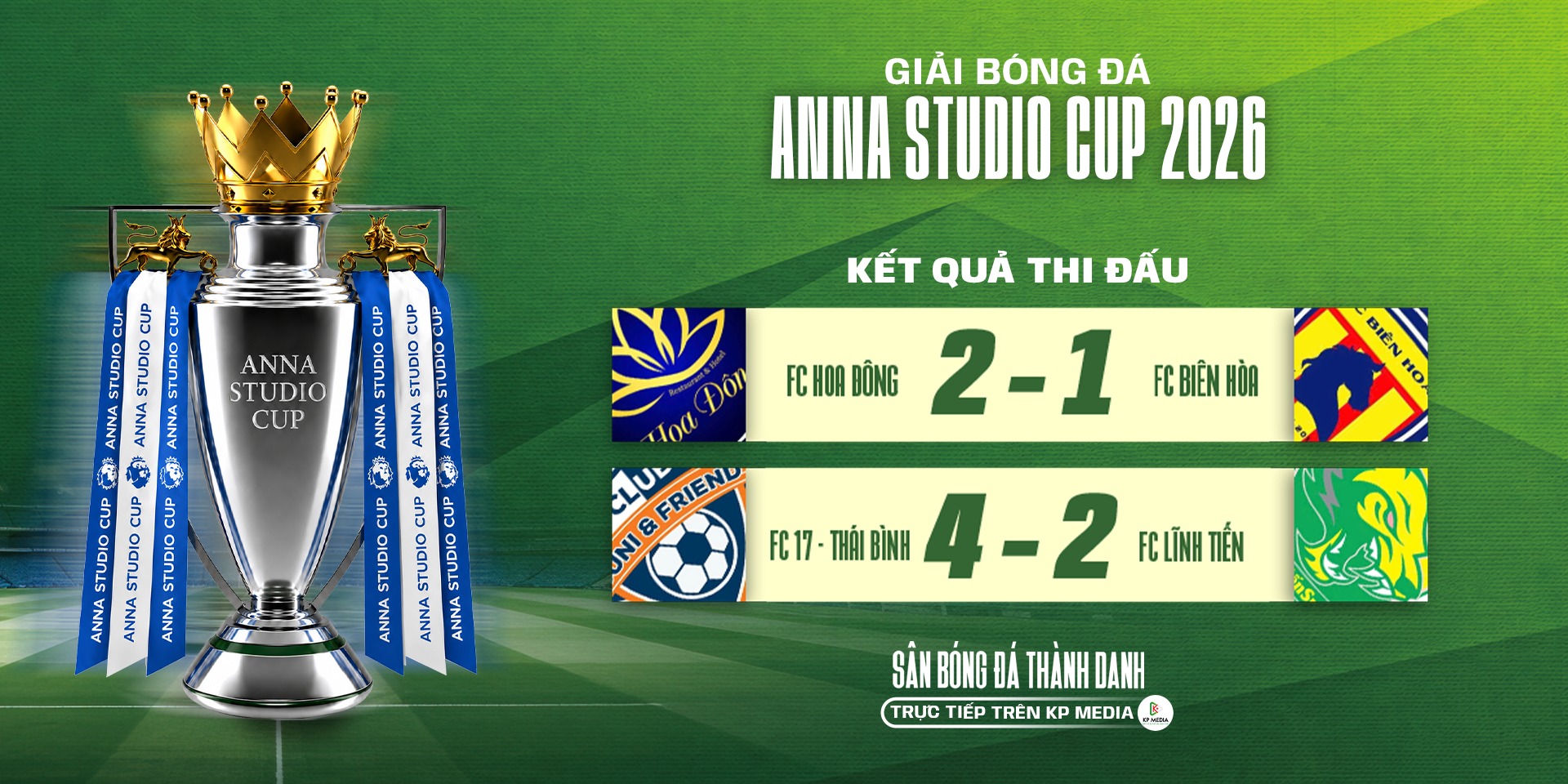 Vòng 1 bảng B - Anna Studio Cup 2026