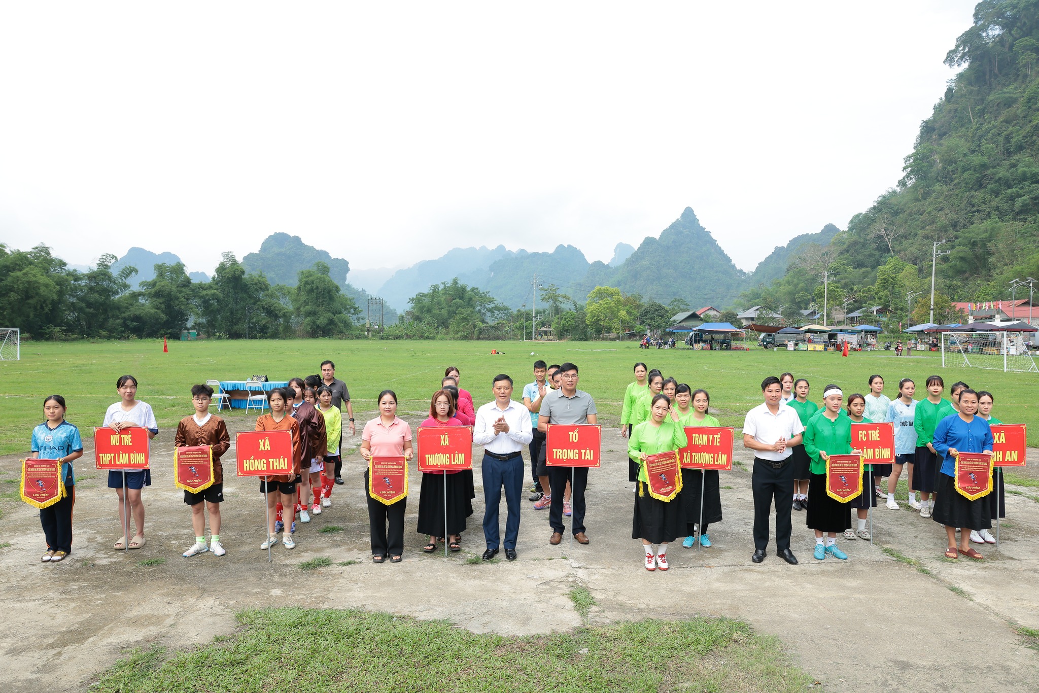 Xã Thượng Lâm Tổ chức thành công Giải Bóng đá Nữ mở rộng năm 2026
