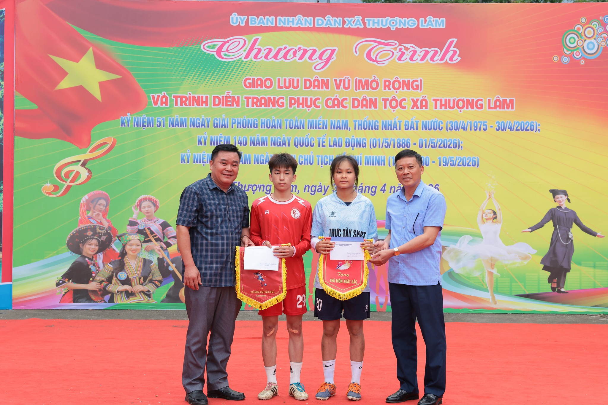 Xã Thượng Lâm Tổ chức thành công Giải Bóng đá Nữ mở rộng năm 2026