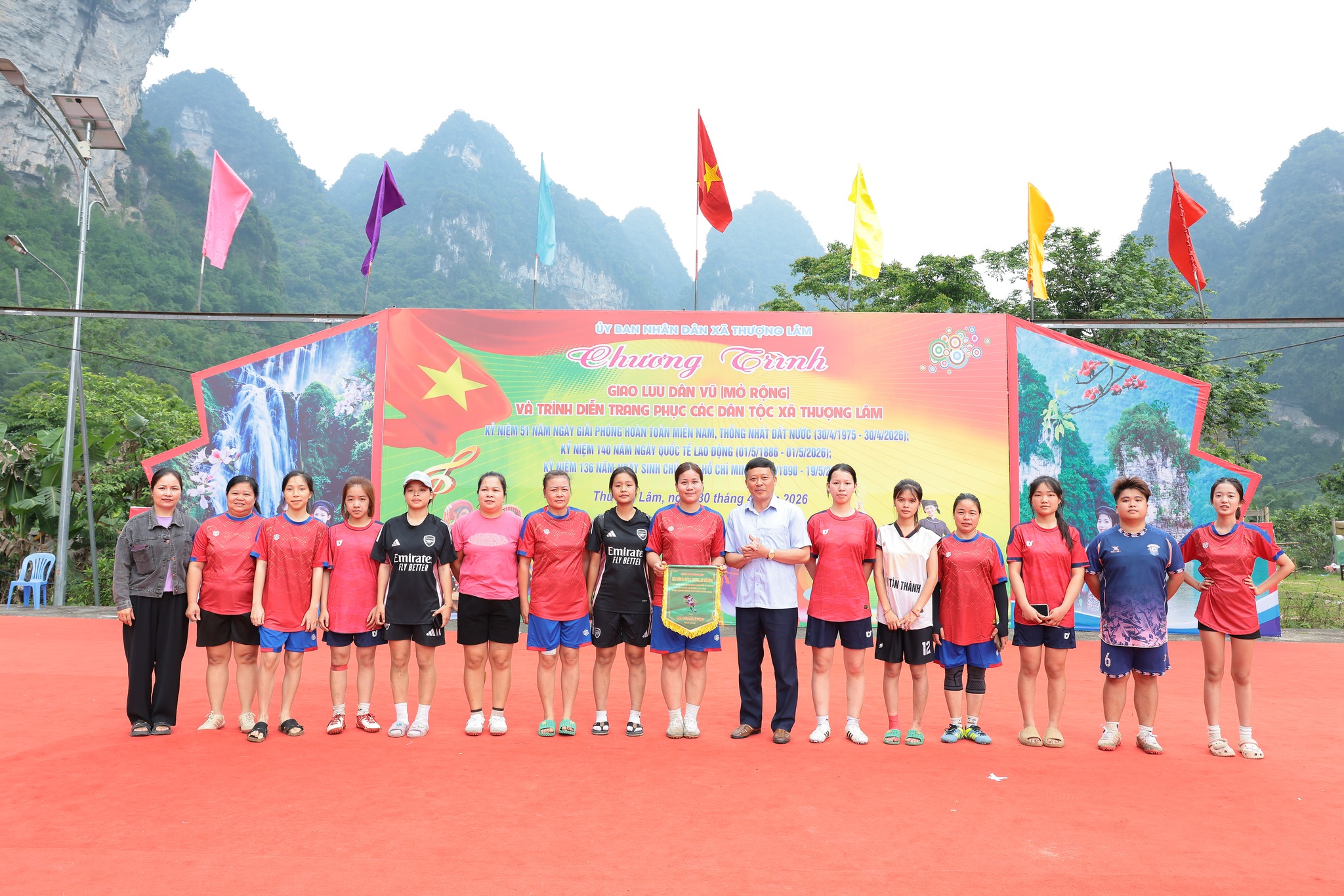 Xã Thượng Lâm Tổ chức thành công Giải Bóng đá Nữ mở rộng năm 2026