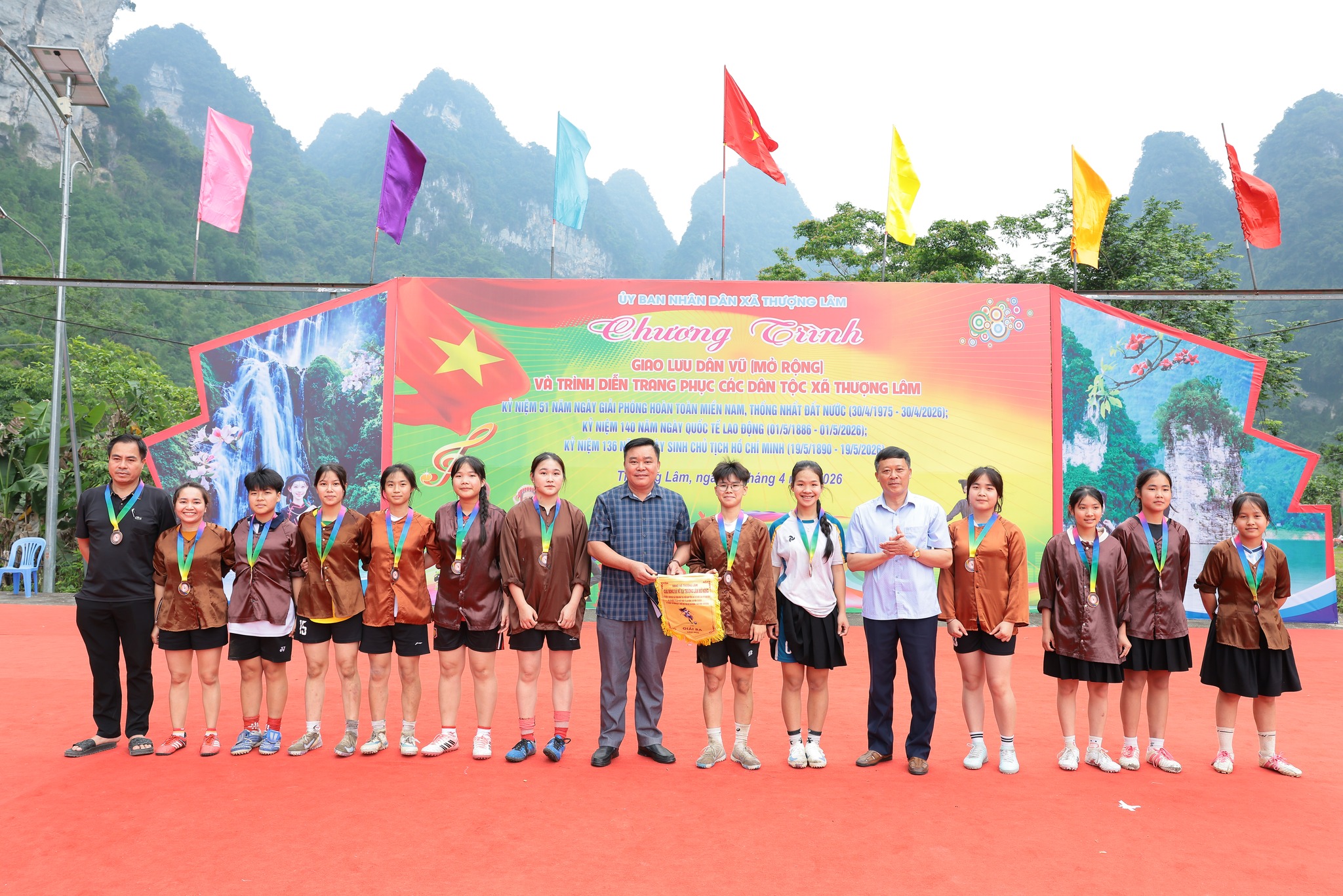 Xã Thượng Lâm Tổ chức thành công Giải Bóng đá Nữ mở rộng năm 2026