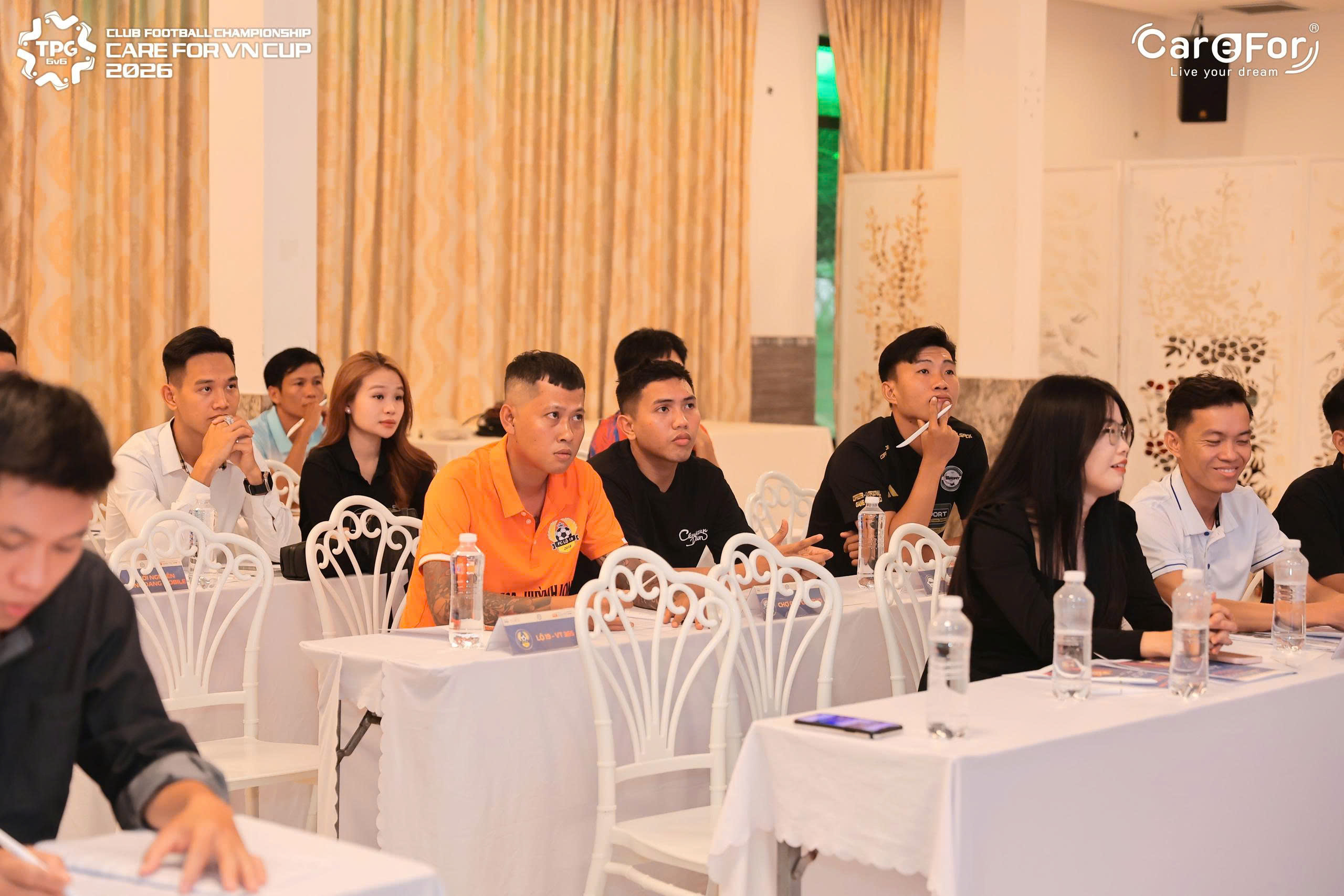 12 đội bóng tranh tài tại TPG6v6 - Care For Việt Nam Cup 2026 khu vực miền Tây