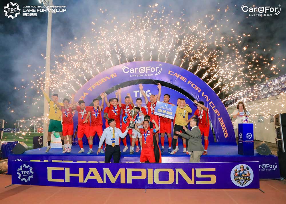 12 đội bóng tranh tài tại TPG6v6 - Care For Việt Nam Cup 2026 khu vực miền Tây