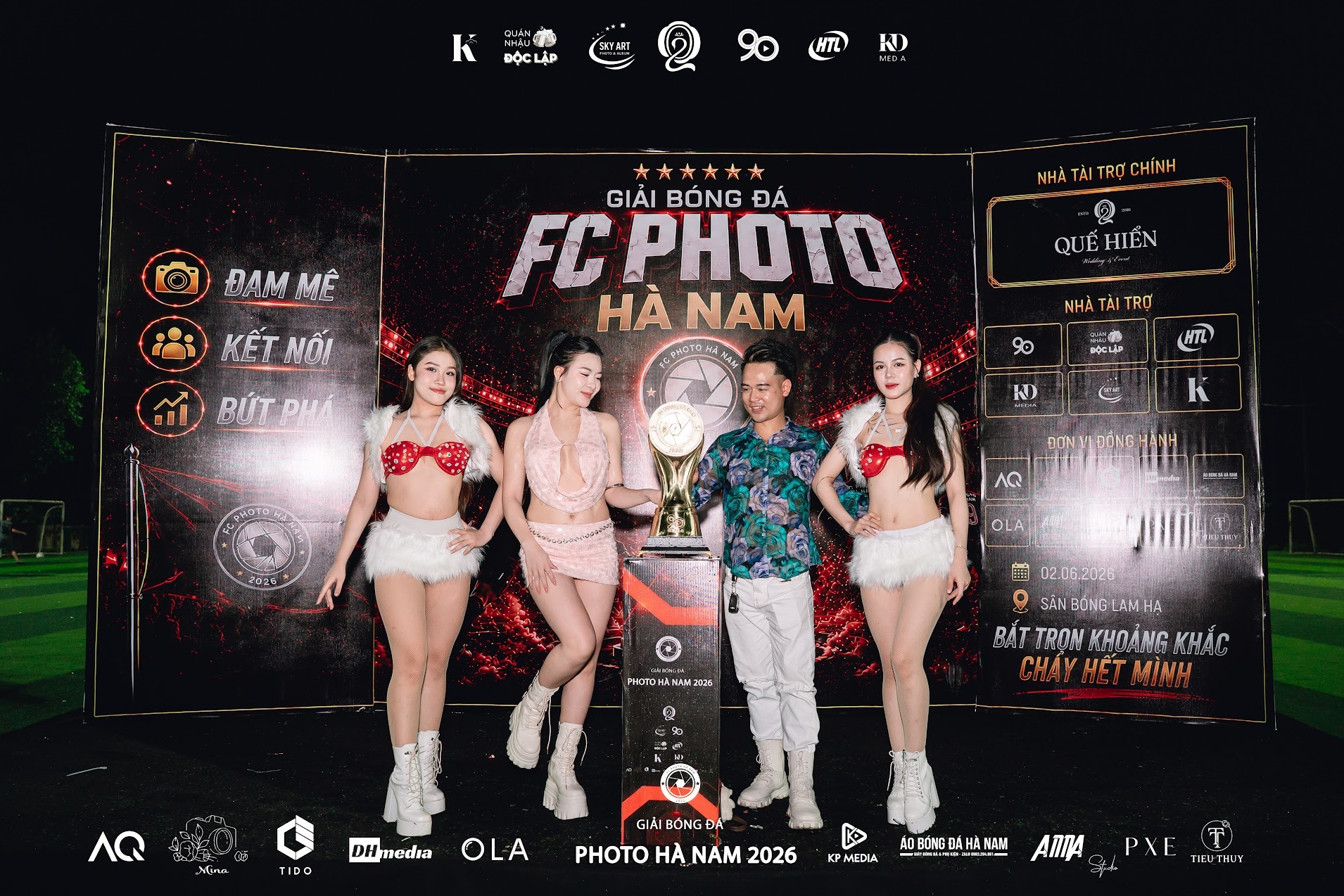 Giải FC Photo Hà Nam 2026 khép lại đầy cảm xúc