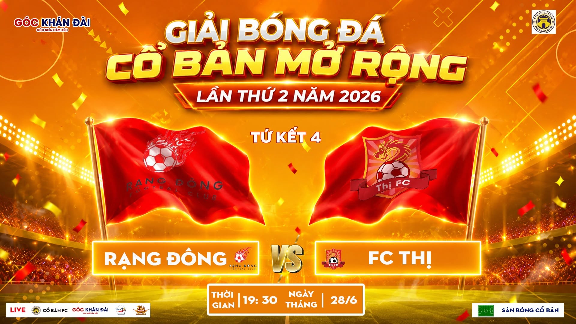 Nhận định bóng đá FC Rạng Đông vs FC Thị, 19h30 ngày 28/6: Ánh sáng nào sẽ tỏa hương?