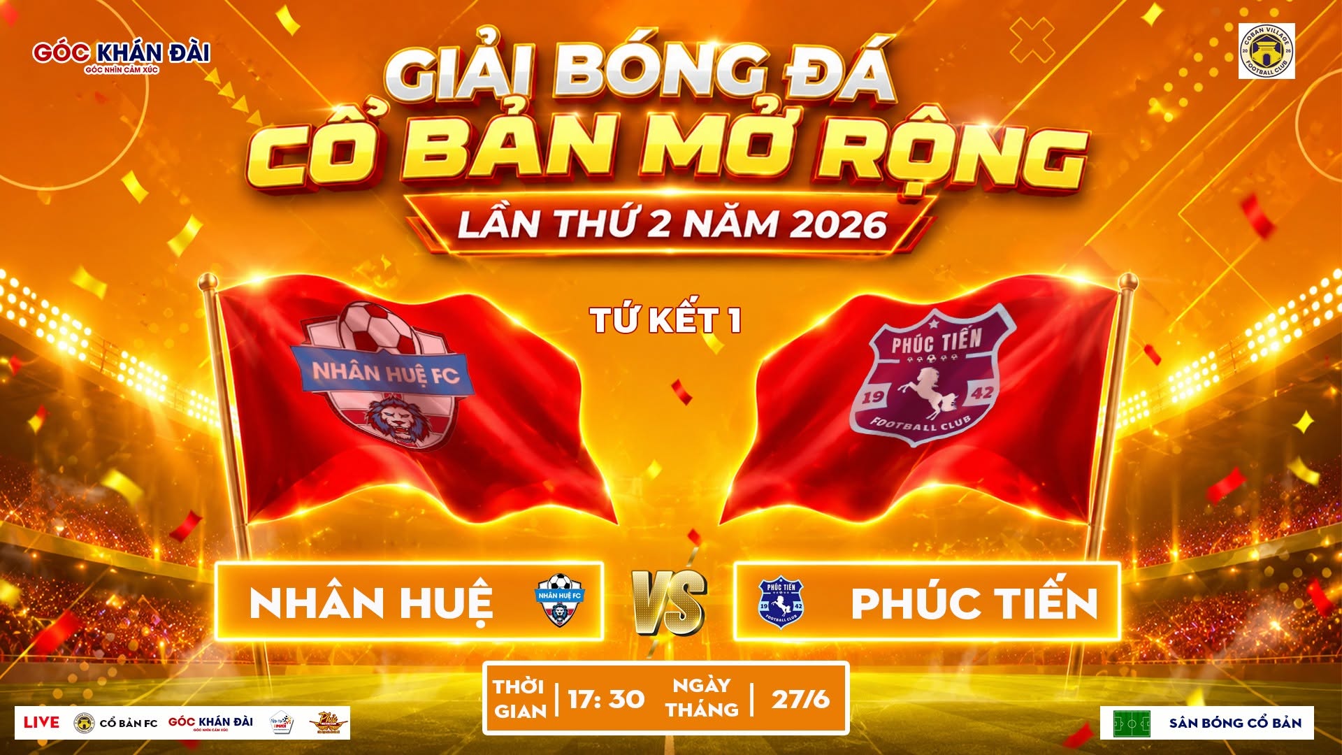 Nhận định bóng đá Nhân Huệ vs Phúc Tiến, 17h30 ngày 27/6: Lửa thử vàng, gian nan thử sức