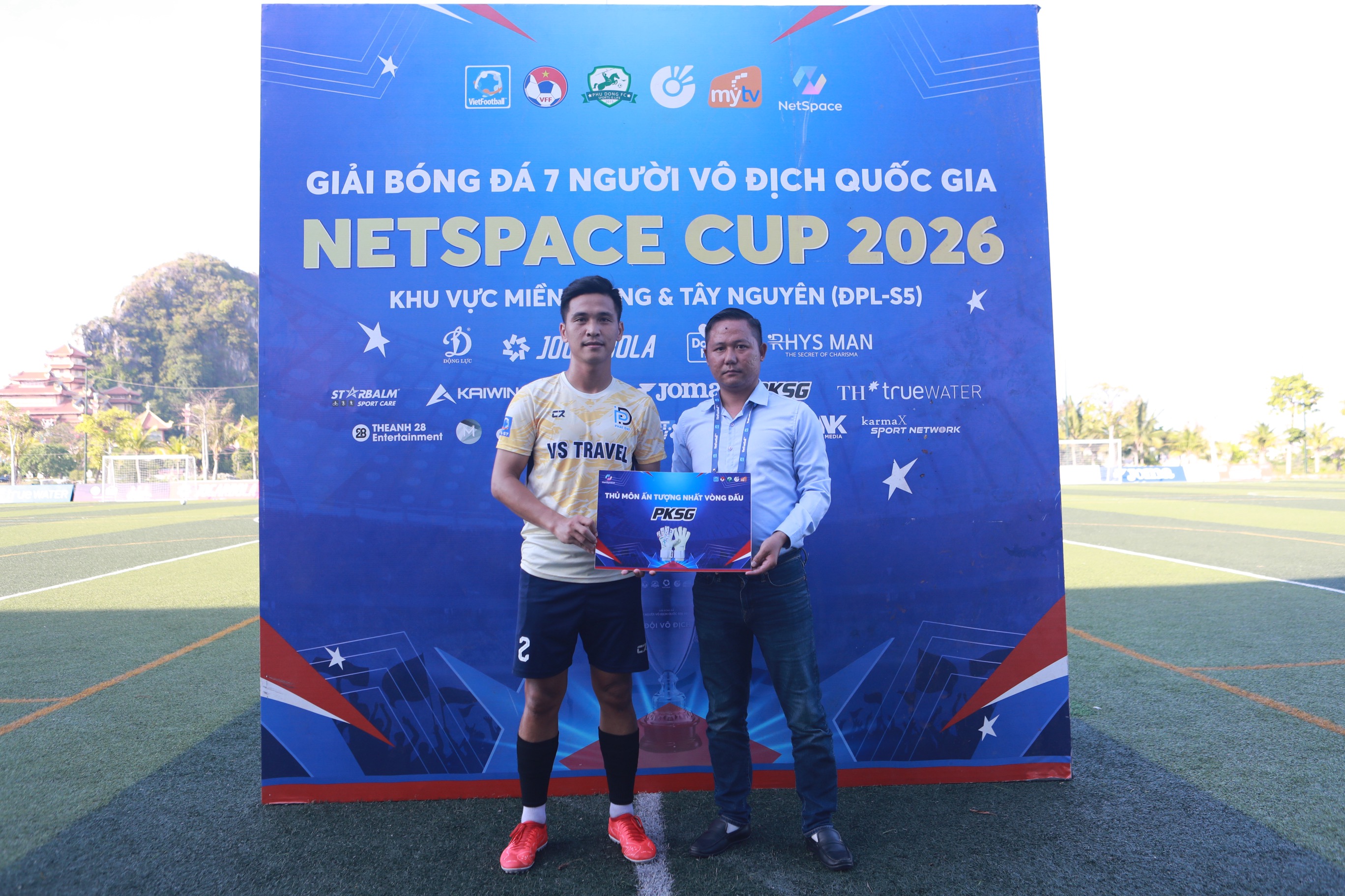 Găng tay PKSG đồng hành cùng Giải bóng đá 7 người Vô địch Quốc gia NetSpace Cup 2026 - Khu vực miền Trung & Tây Nguyên (ĐPL-S5)