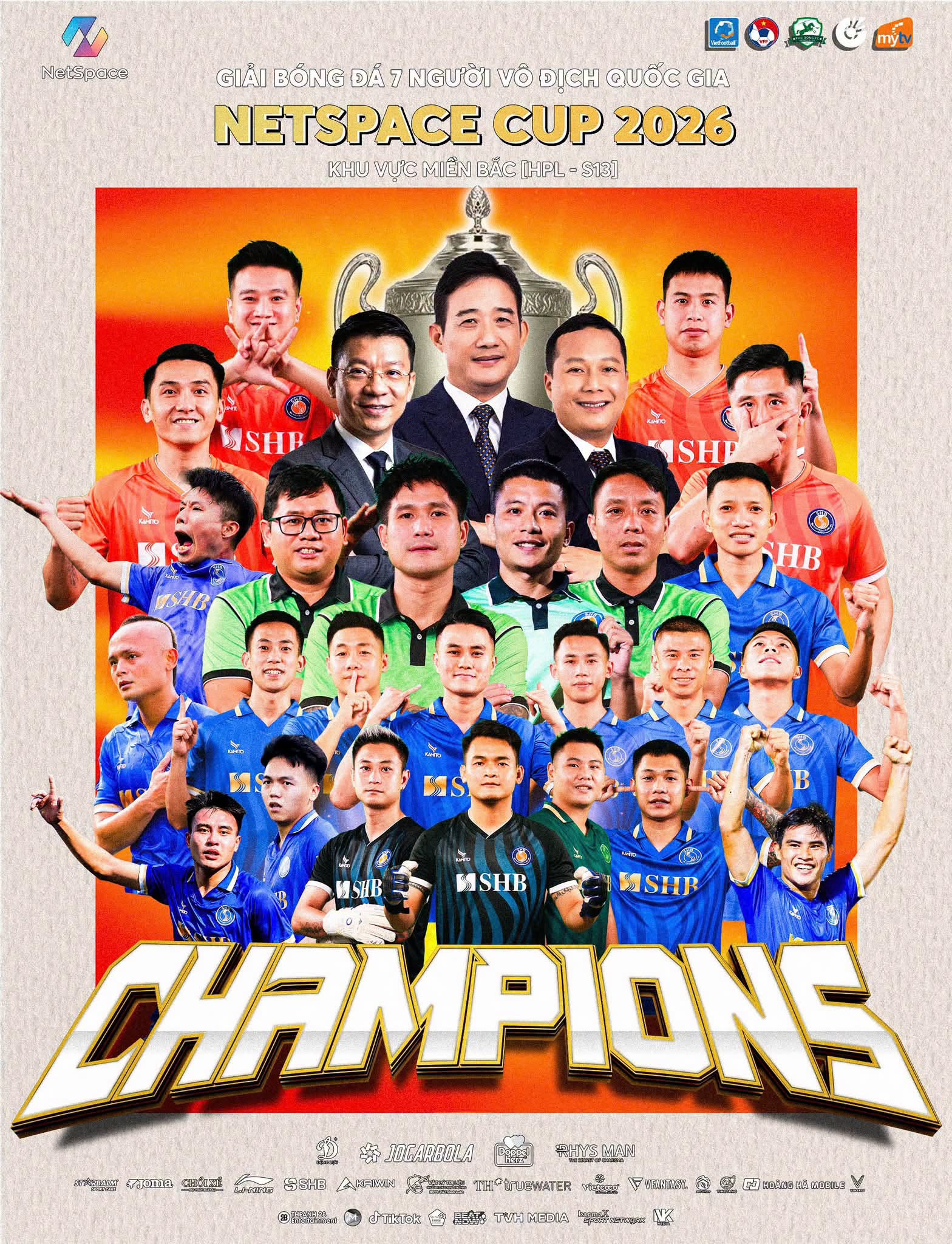 SHB vô địch HPL-S13, HG LA Giang giành ngôi Á quân