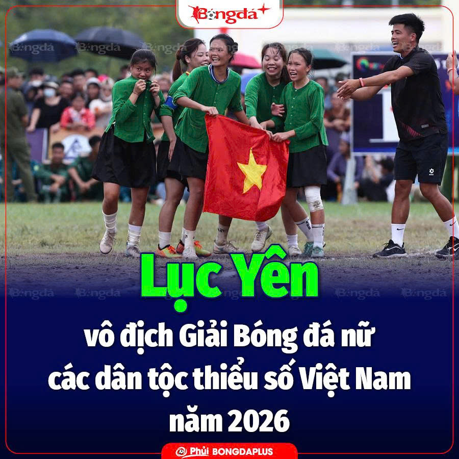 Lục Yên vô địch Giải Bóng đá nữ các dân tộc thiểu số Việt Nam năm 2026