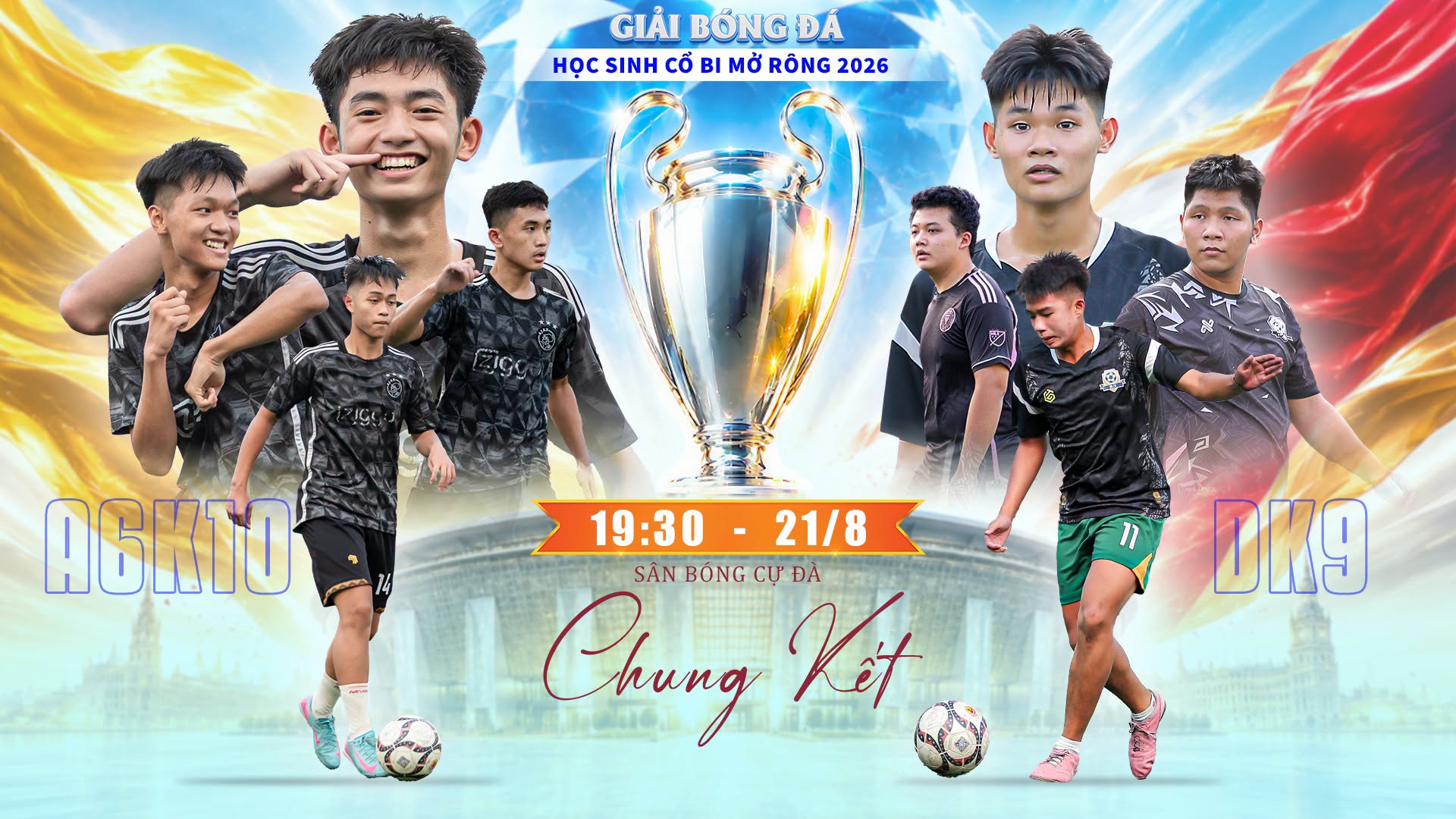 Nhận định bóng đá DK9 vs A6K10, 19h30 ngày 21/8: Cúp vô địch đang chờ chủ nhân!