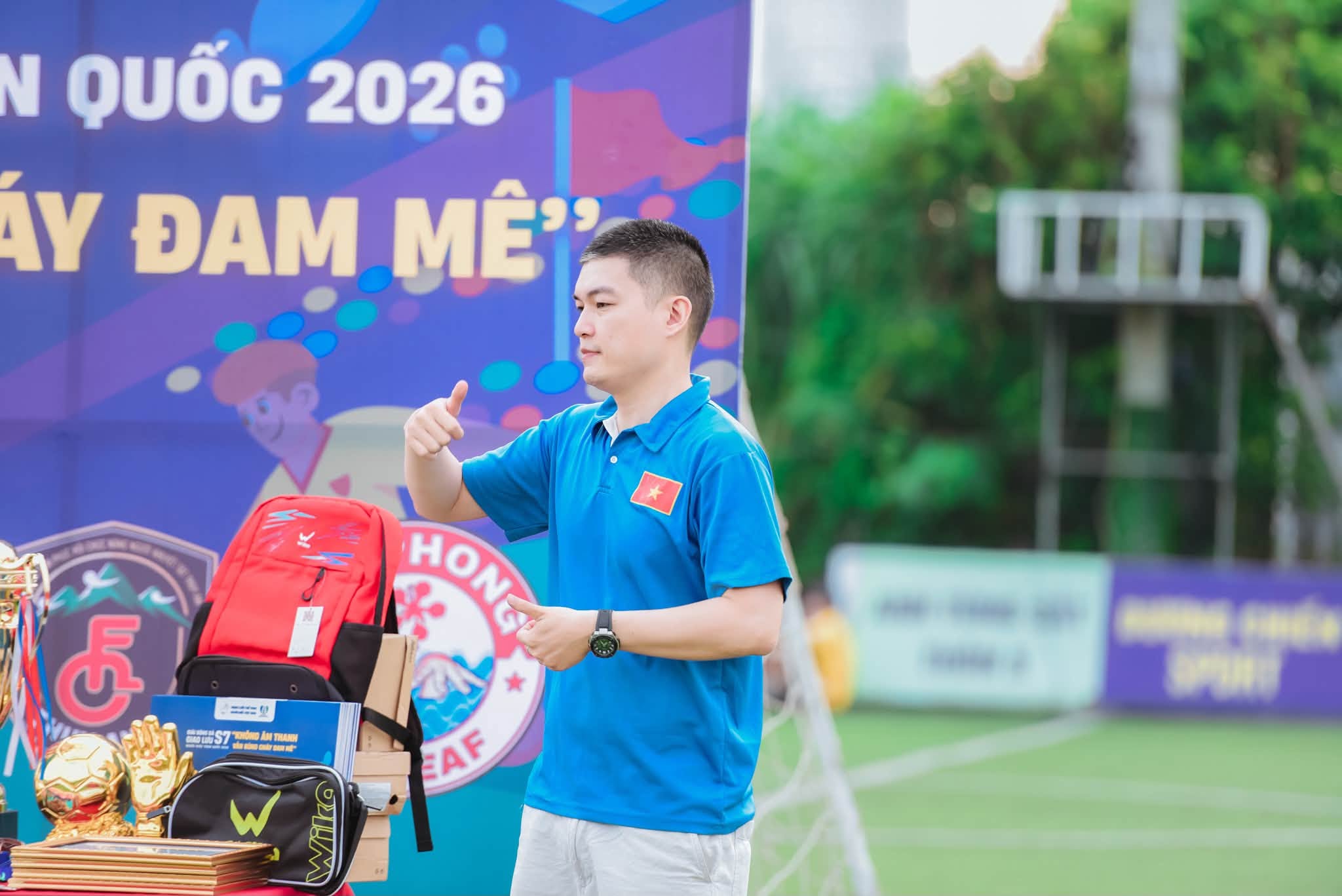 Phan Ngọc Việt và 10 năm đồng hành cùng Thể thao người Điếc Việt Nam