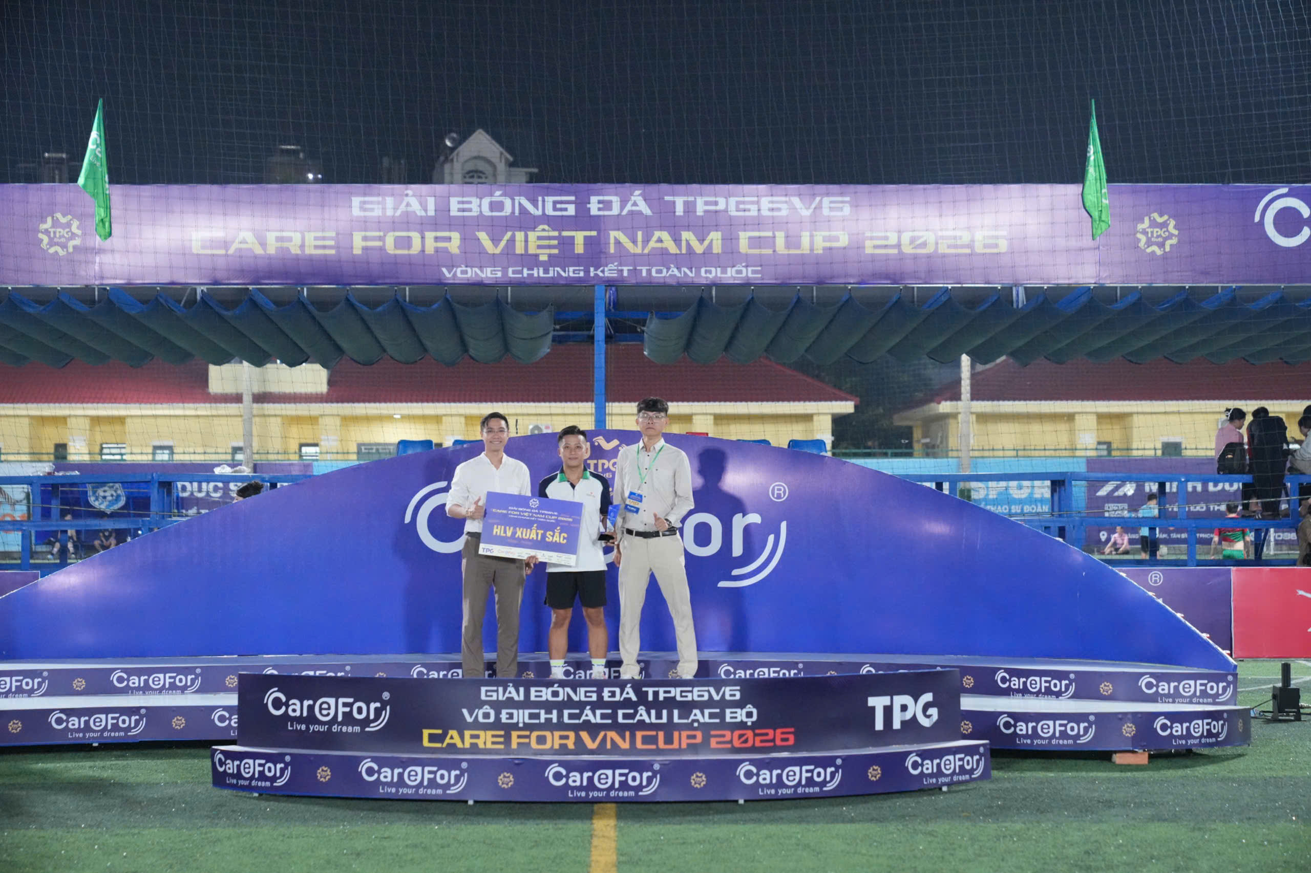 Thảo Vy Organic vô địch Vòng chung kết TPG6v6 - Care For Việt Nam Cup 2026