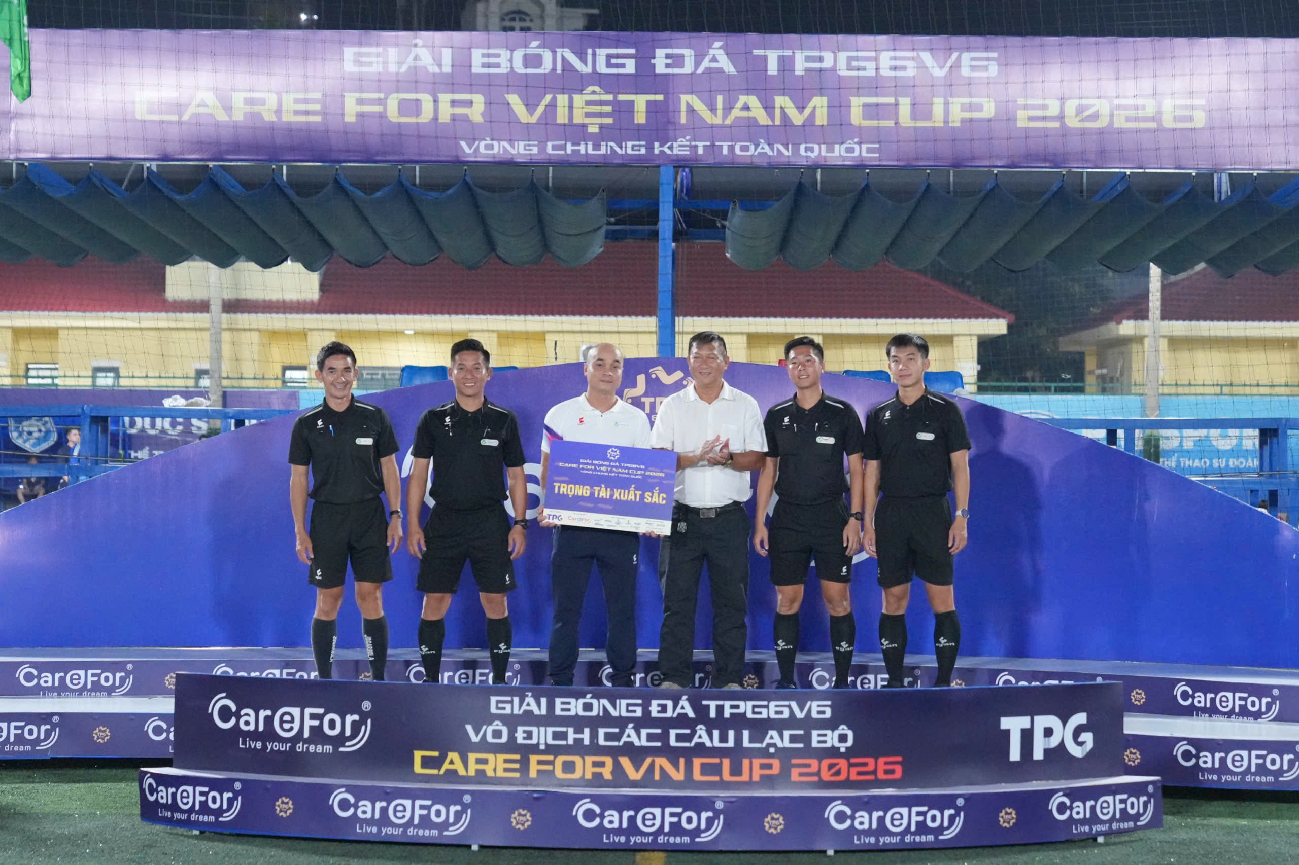 Thảo Vy Organic vô địch Vòng chung kết TPG6v6 - Care For Việt Nam Cup 2026