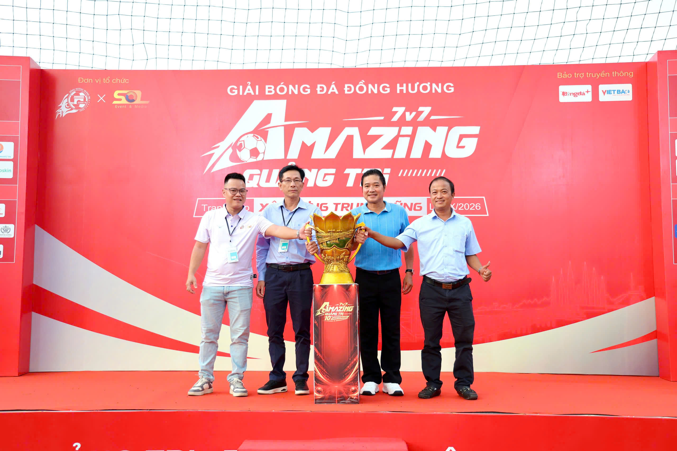 Danh thủ Hồng Sơn gây sốt tại giải Đồng hương Quảng Trị 2026