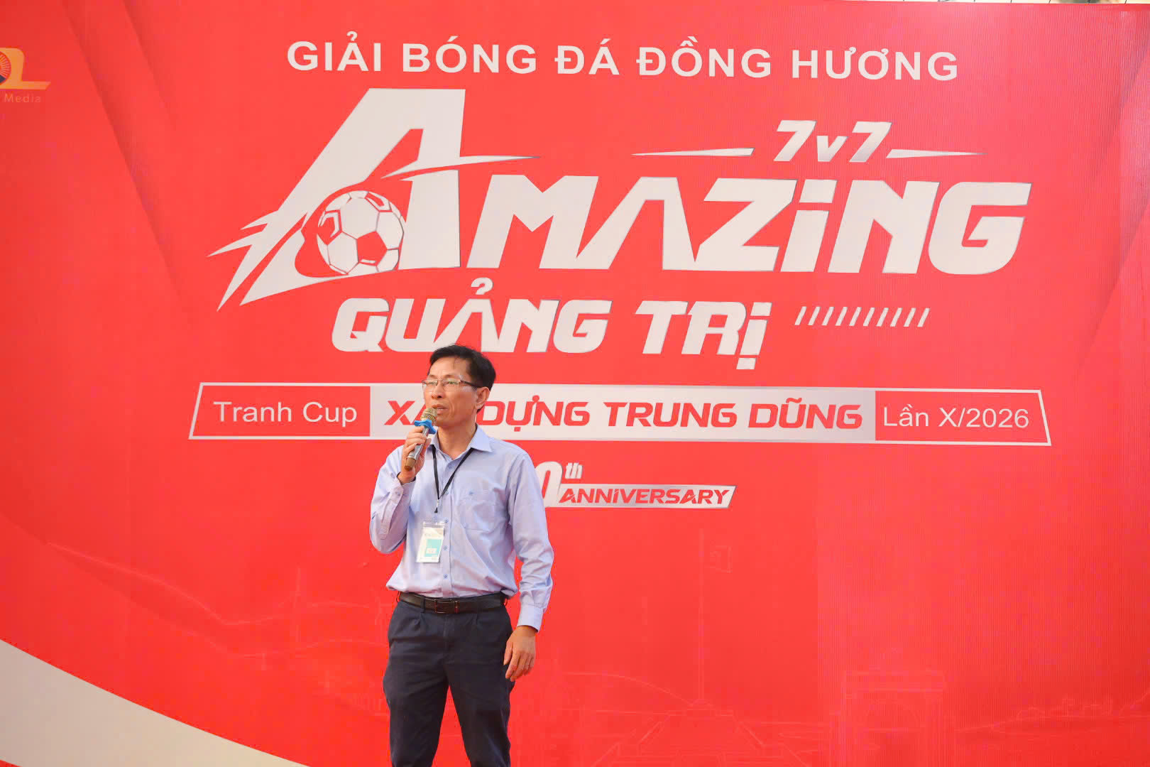 Danh thủ Hồng Sơn gây sốt tại giải Đồng hương Quảng Trị 2026