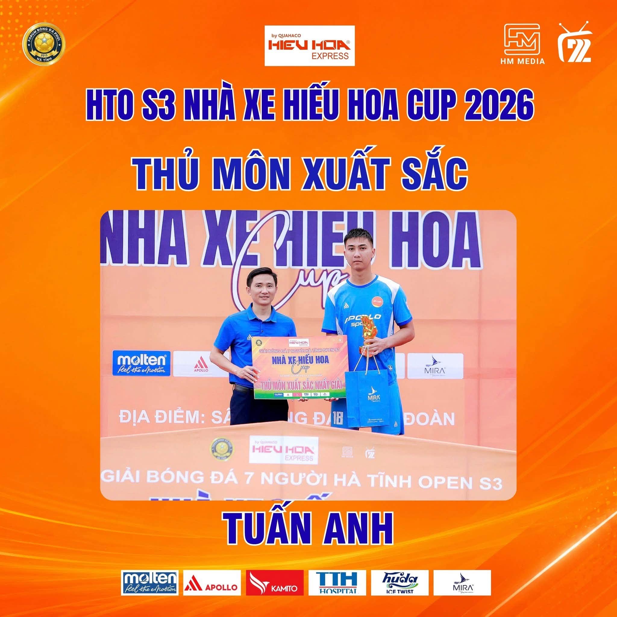 Khép lại hành trình HTO3 - Nhà xe Hiếu Hoa Cup 2026