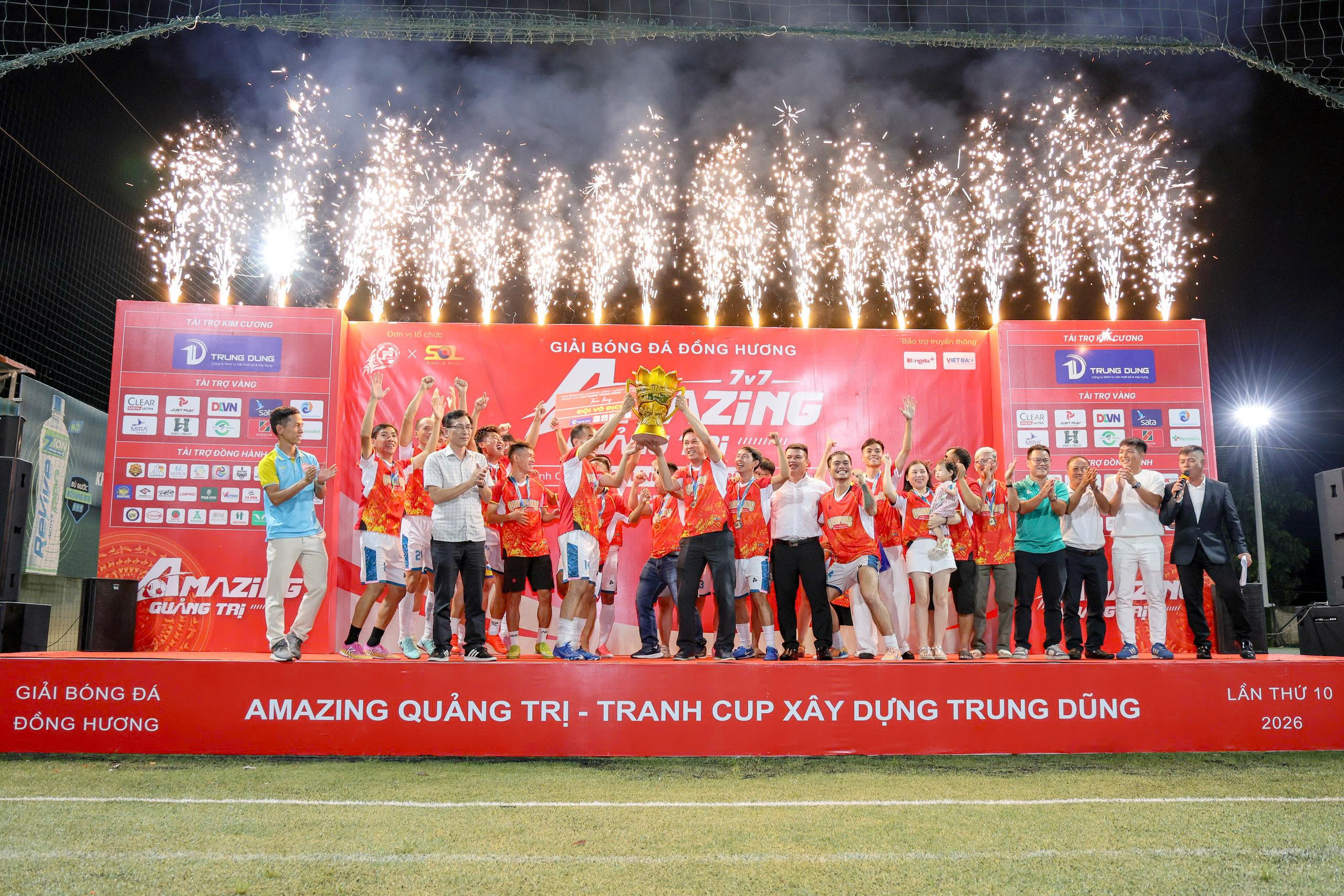 Thịnh Messi thăng hoa, Băng tải Quốc Hưng Gio Linh đăng quang giải Đồng hương Quảng Trị