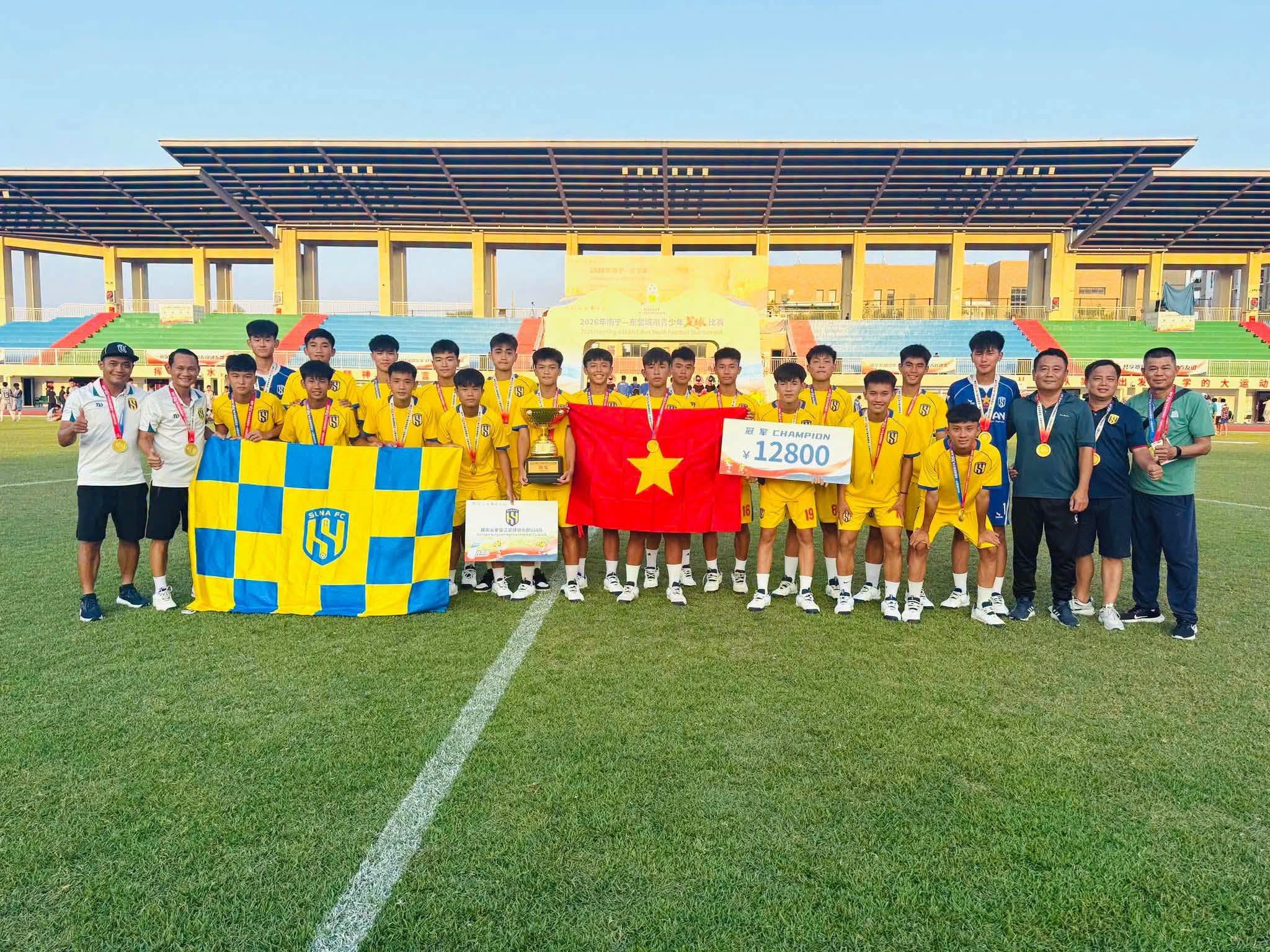 U15 SLNA vô địch ASEAN - NAM NINH 2026